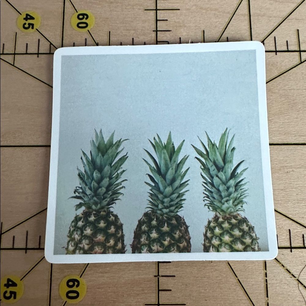 💜13/$13 +Bundle Sticker Sale| Pineapple Fruit Waterproof Sticker